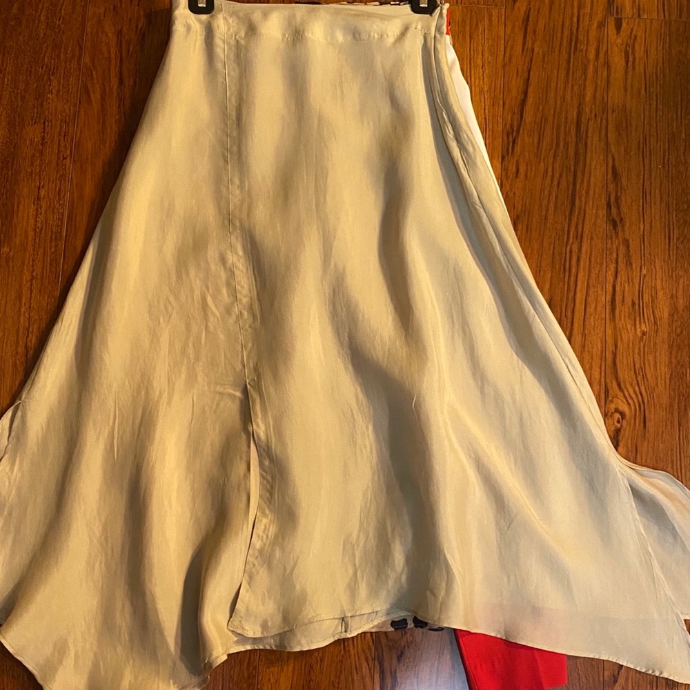 Zara A Line Midi Skirt